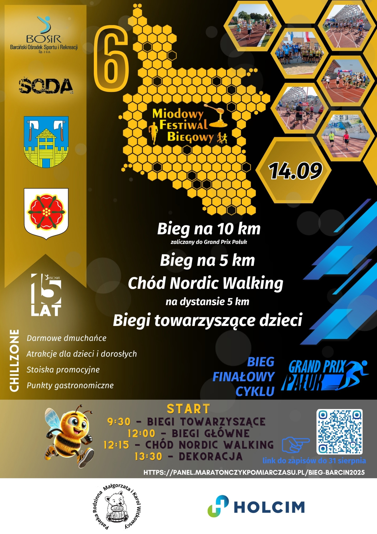 6 Miodowy Festiwal Biegowy -plakat promujący(4).jpg