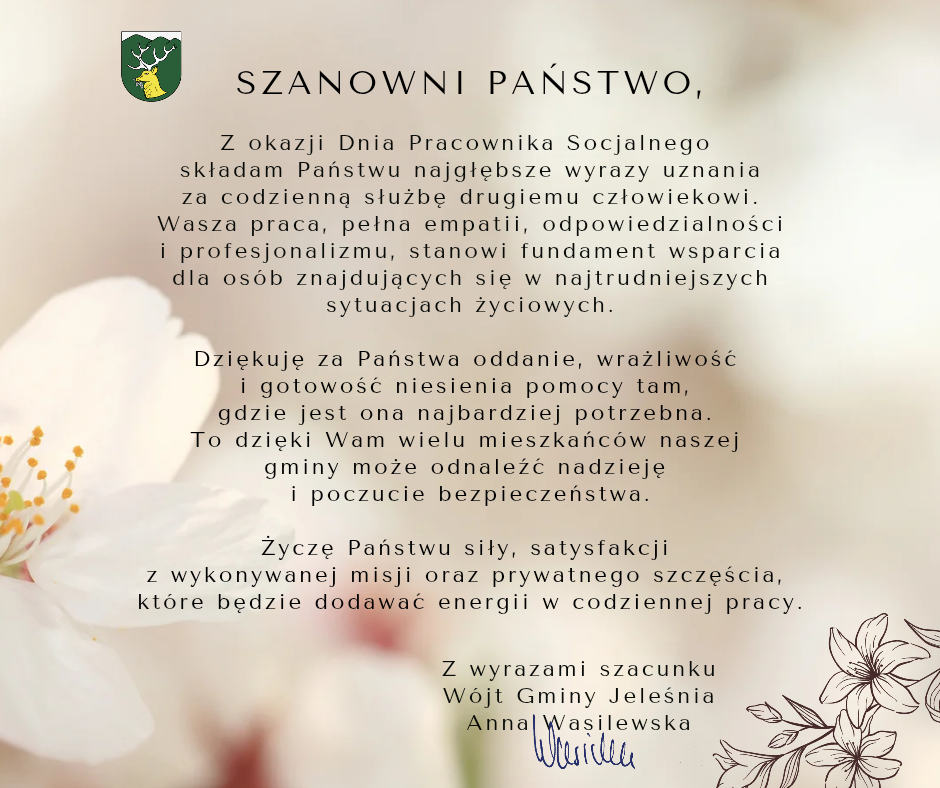 Życzenia dzień pracownika socjalnego od Wójt.png
