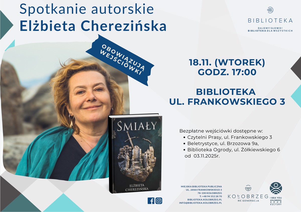 Elżbieta Cherezińska plakat.png