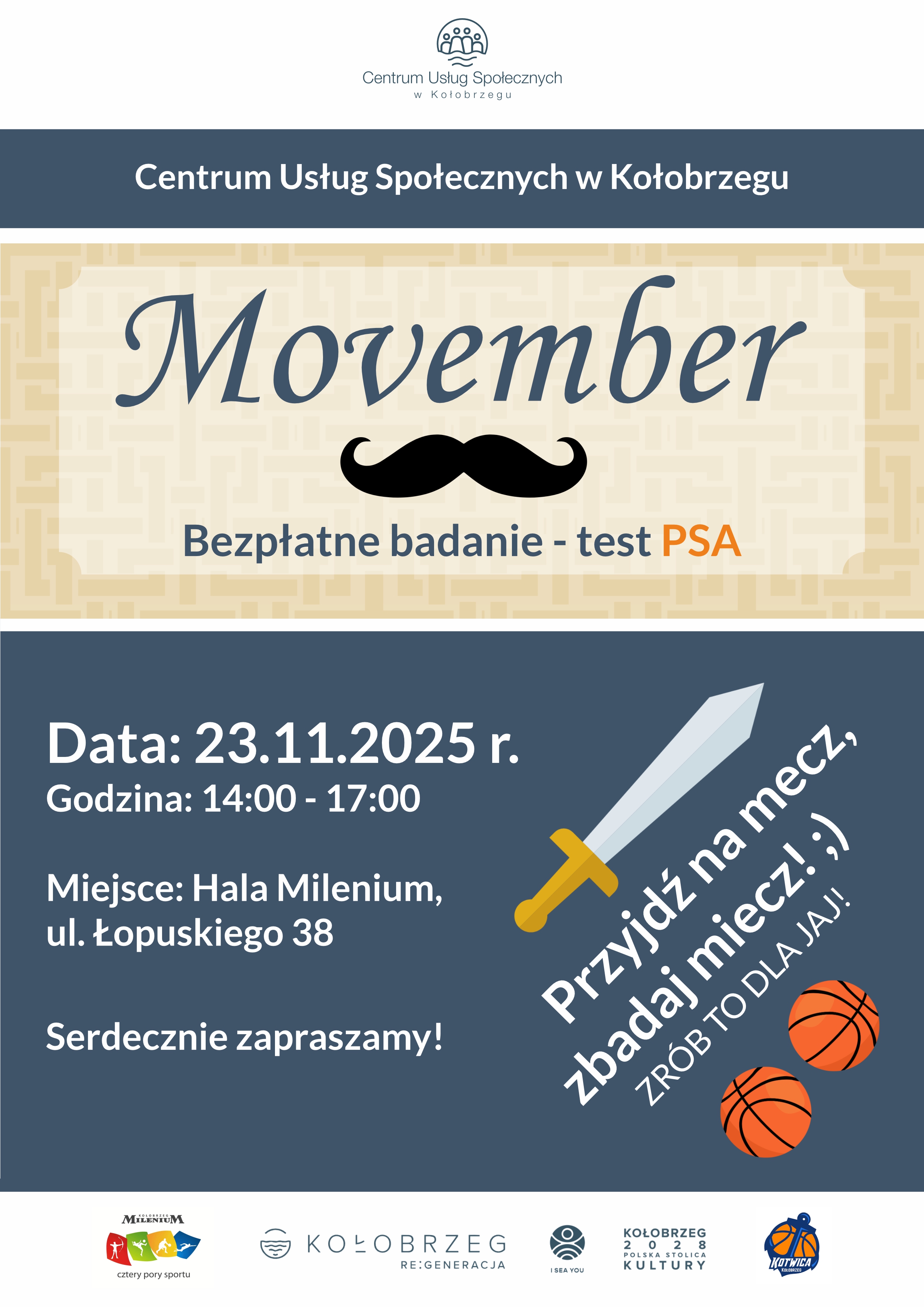 Plakat przyjdz na mecz zbadaj miecz 1.jpg