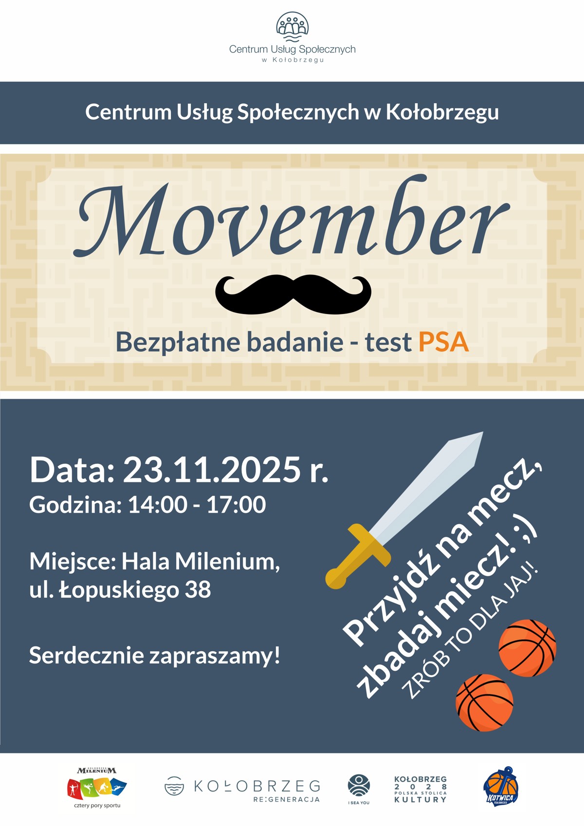 Plakat przyjdz na mecz zbadaj miecz 1.jpg