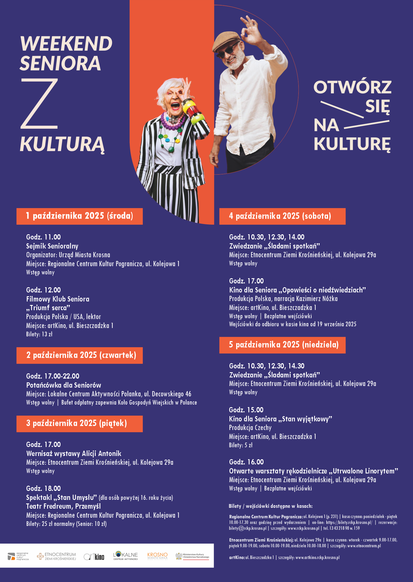 RCKP Weekend Seniora z kulturą 2025 afisz.png
