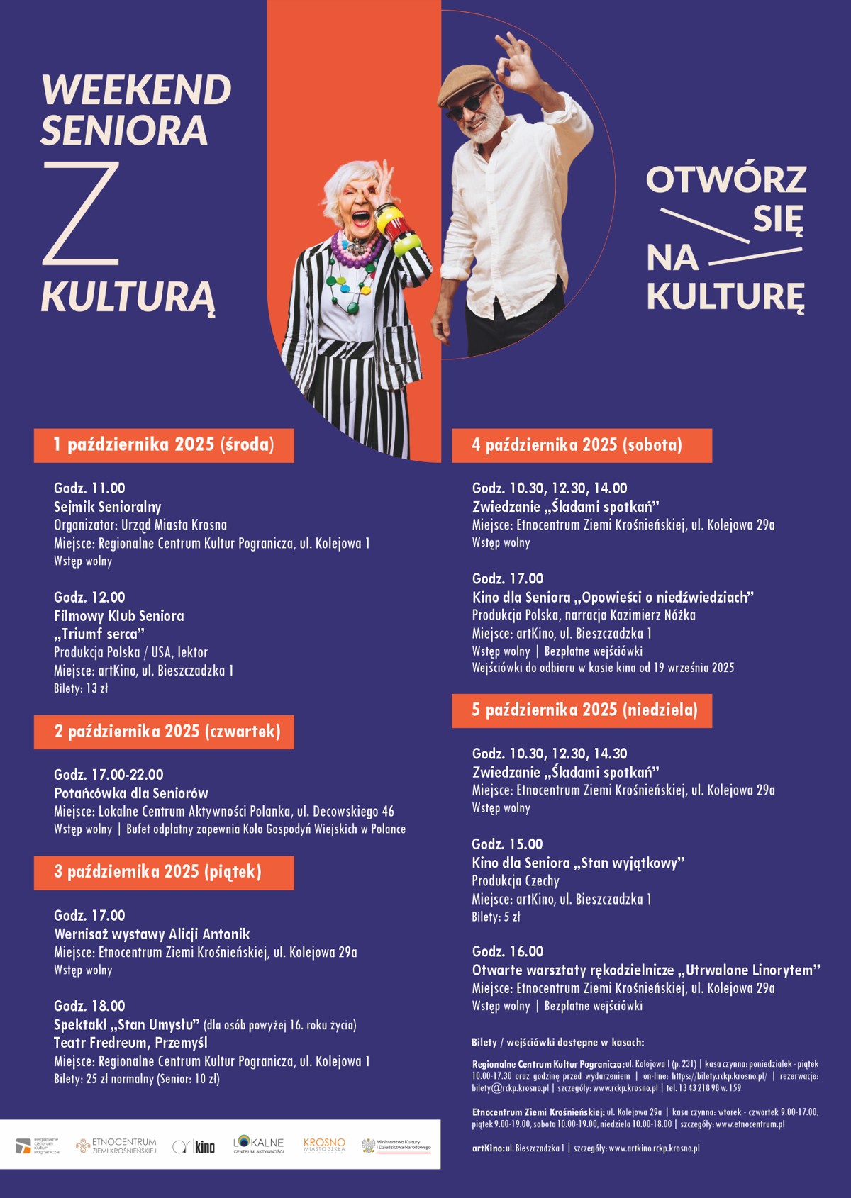 RCKP Weekend Seniora z kulturą 2025 afisz.png