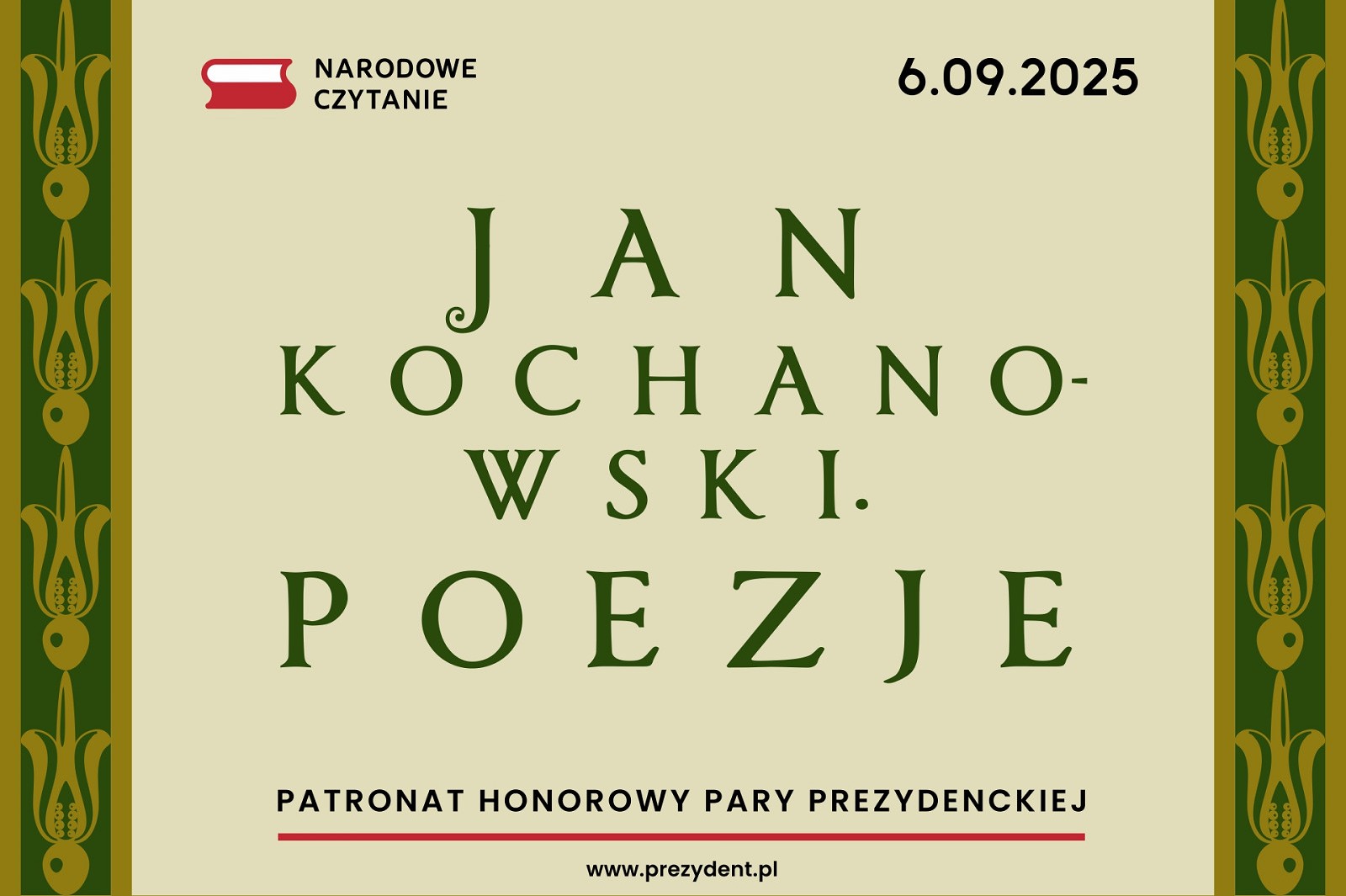 Narodowe Czytanie 2025. Baner.jpg