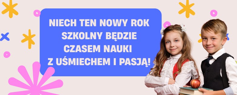 Żółty Różowy i Niebieski Radosny Powrót do Szkoły Zdjęcie w Tle na Facebooka.png