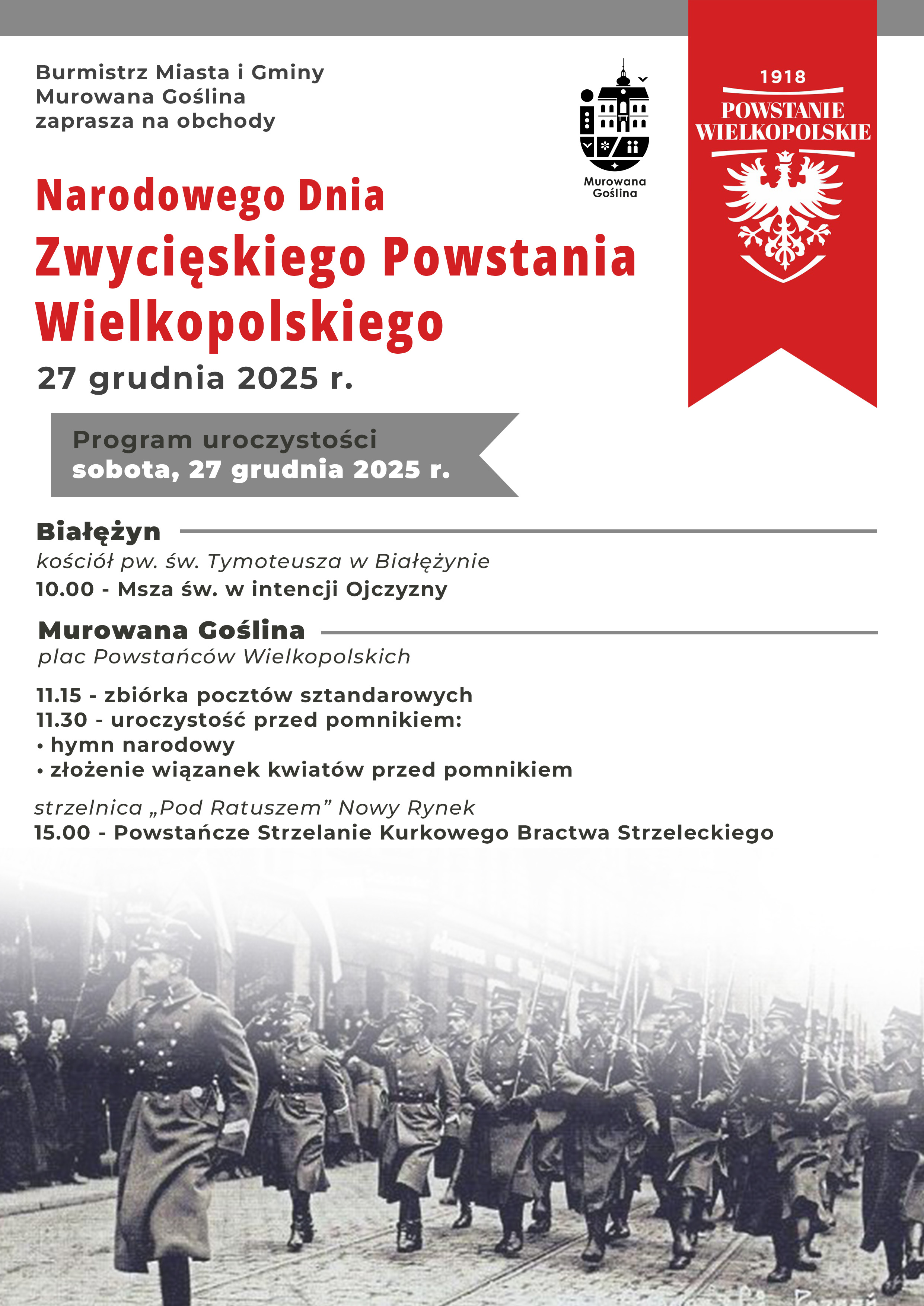 Obchody Powstania Wielkopolskiego plakat.jpg