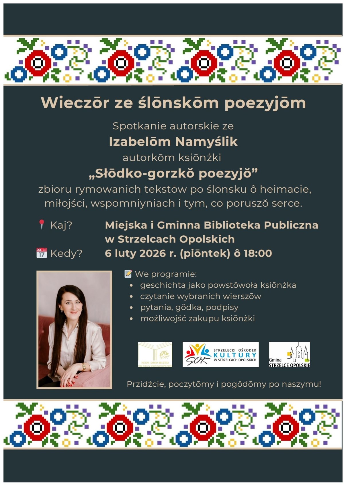 Plakat na spotkanie z Izabelą Namyślik.jpg