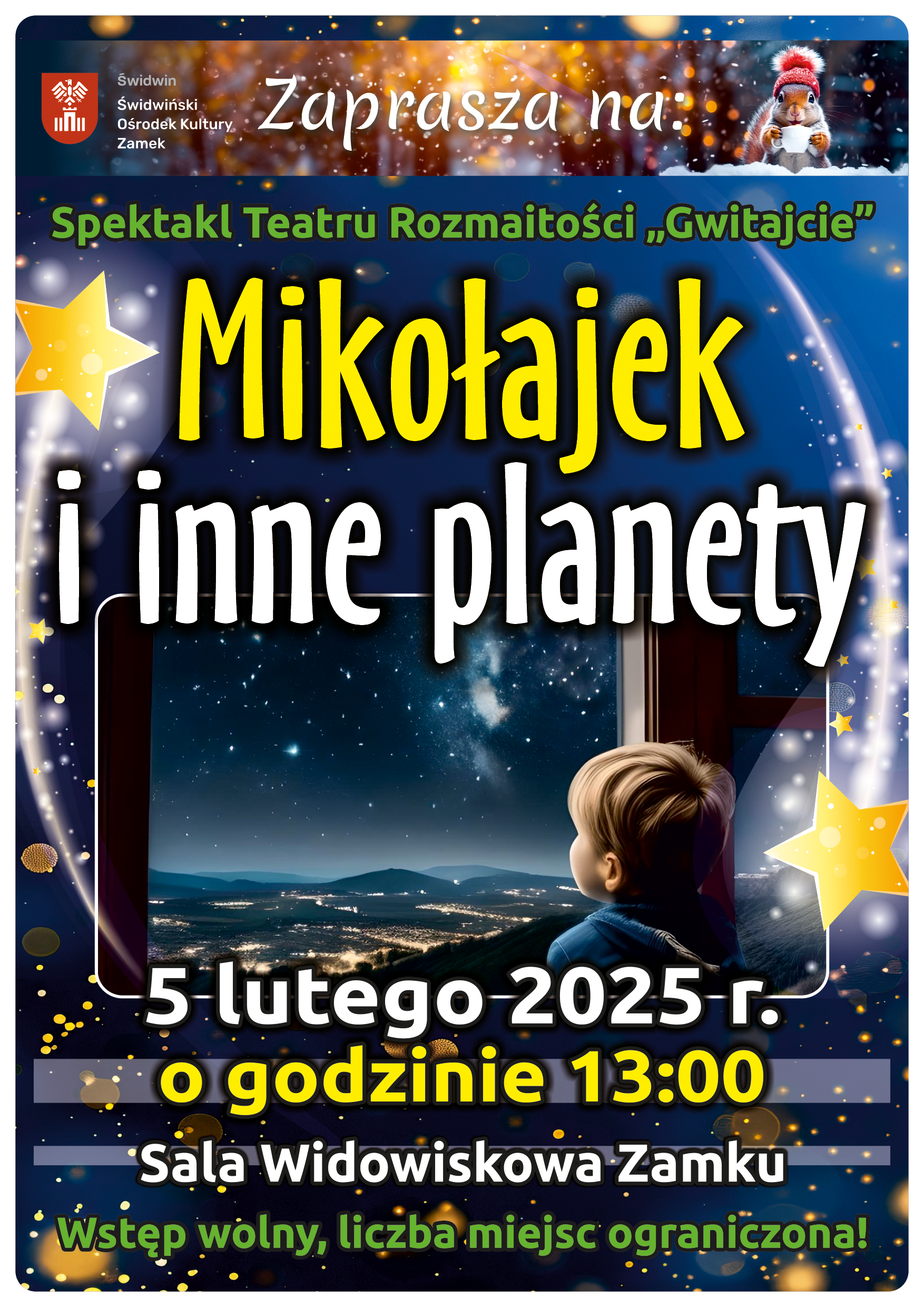 Mikołajek i inne planety Plakat A3.png