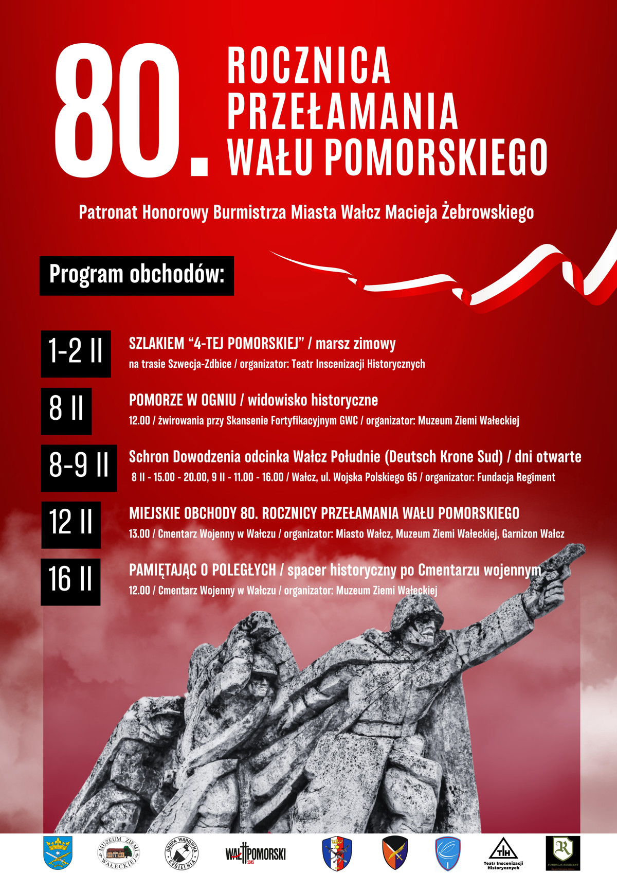 80. rocznica Przełamania Wału Pomorskiego - Plakat.jpg