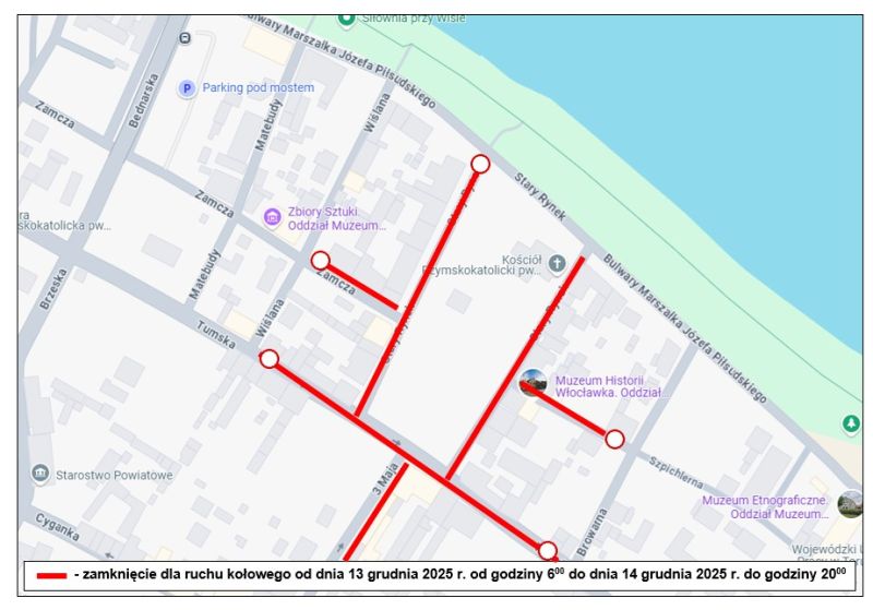 jarmark organizacja ruchu ulice nad Wisłą.jpg