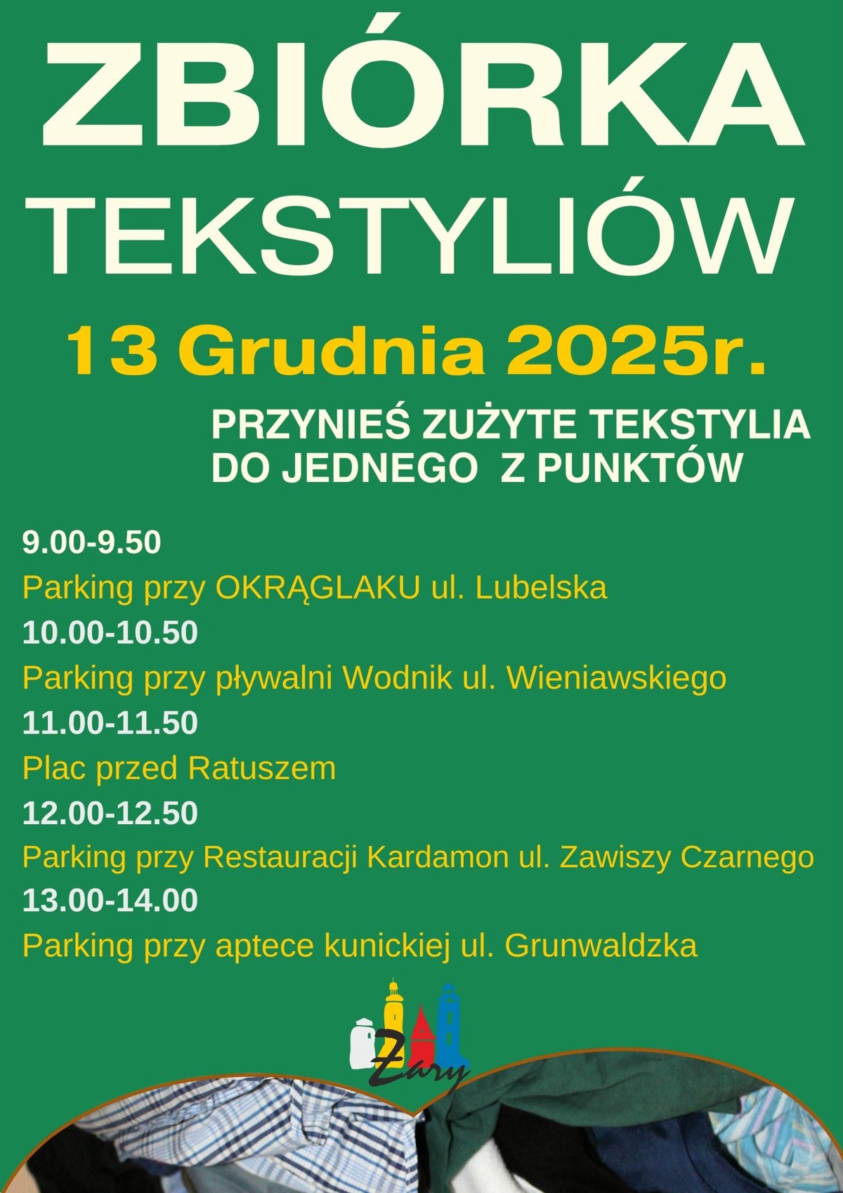 Plakat - Zbiórka tekstyliów 2025.jpg